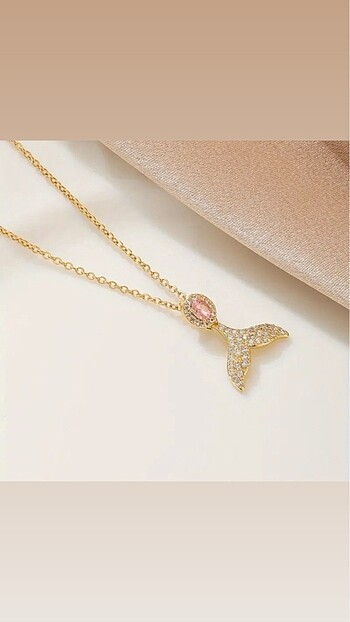 316L ÇELİK DENİZKIZI KOLYE - Görsel 3