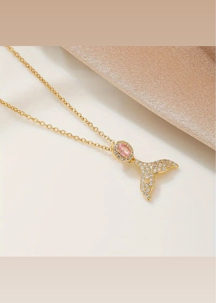 316L ÇELİK DENİZKIZI KOLYE - Görsel 3