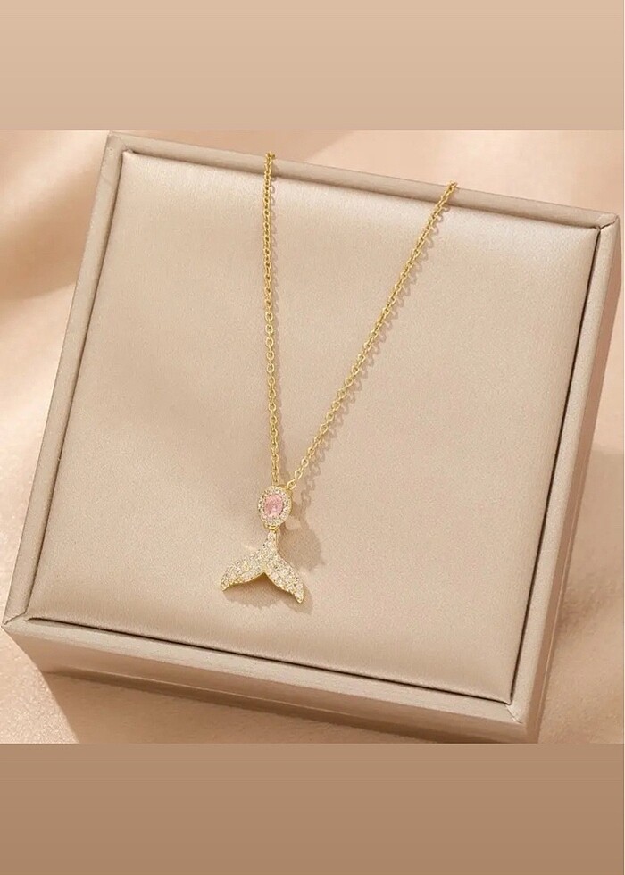 316L ÇELİK DENİZKIZI KOLYE - Görsel 4