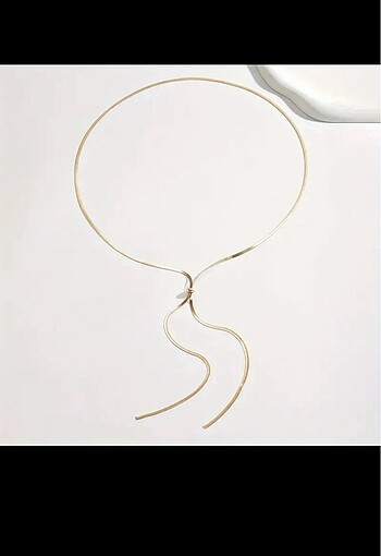 ZARİF TASARIM SARKIT KOLYE - Görsel 3