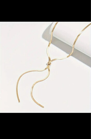 ZARİF TASARIM SARKIT KOLYE - Görsel 4