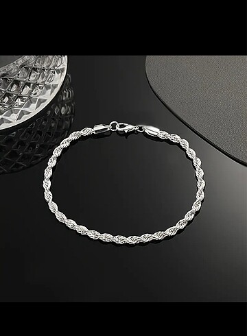 Paslanmaz çelik bileklik kolye set - Görsel 5