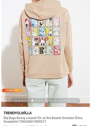 bugs bunnyli sweatshirt