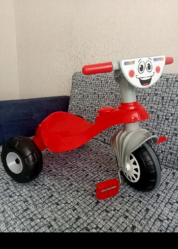 Beden kırmızı Renk Renkli Kırmızı Üç Tekerlekli Bisiklet