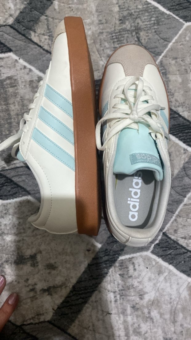 Adidas Beyaz Pastel Renkli Dolgu Topuklu Spor Ayakkabı - Görsel 4