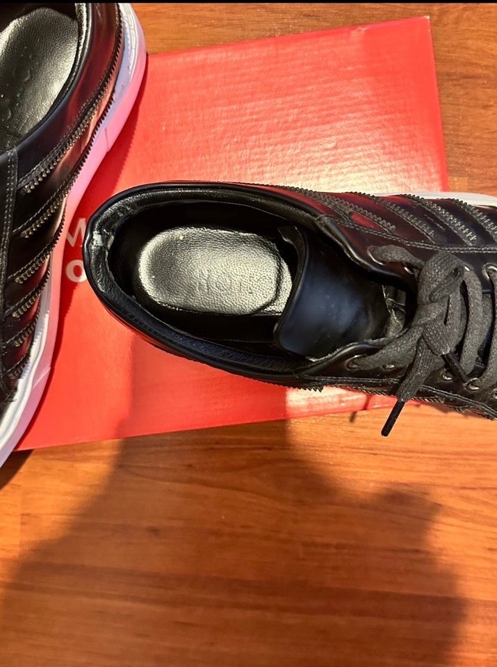 Siyah Çizgili Erkek Spor Ayakkabı - Görsel 2