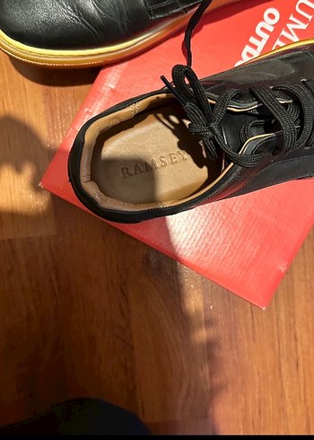 Siyah Bağcıklı Erkek Spor Ayakkabı - Görsel 4