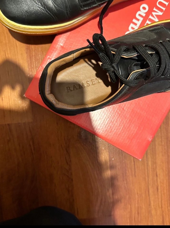 Siyah Bağcıklı Erkek Spor Ayakkabı - Görsel 4