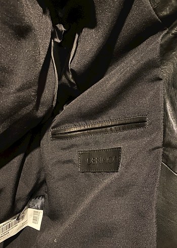 Siyah Derimod erkek ceket - Görsel 5