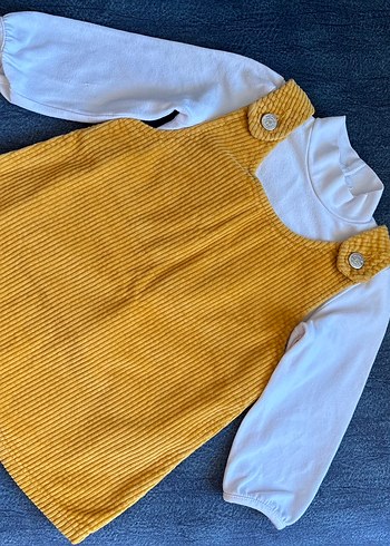 LC Waikiki LCW Kadife kız bebek elbise
