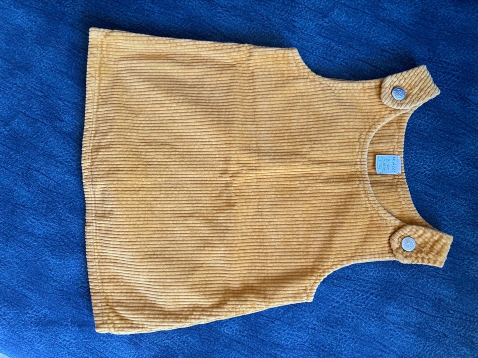 LCW Kadife kız bebek elbise - Görsel 5