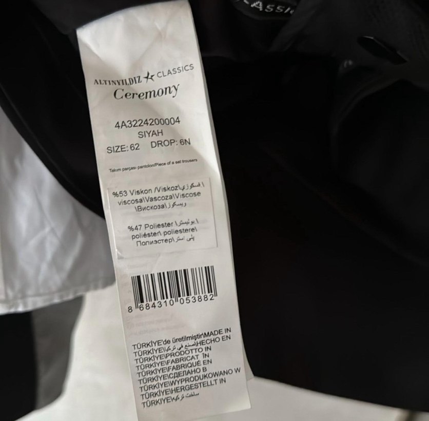 SMOKİN TAKIM / Damatlık Altınyıldız Classics - Görsel 2