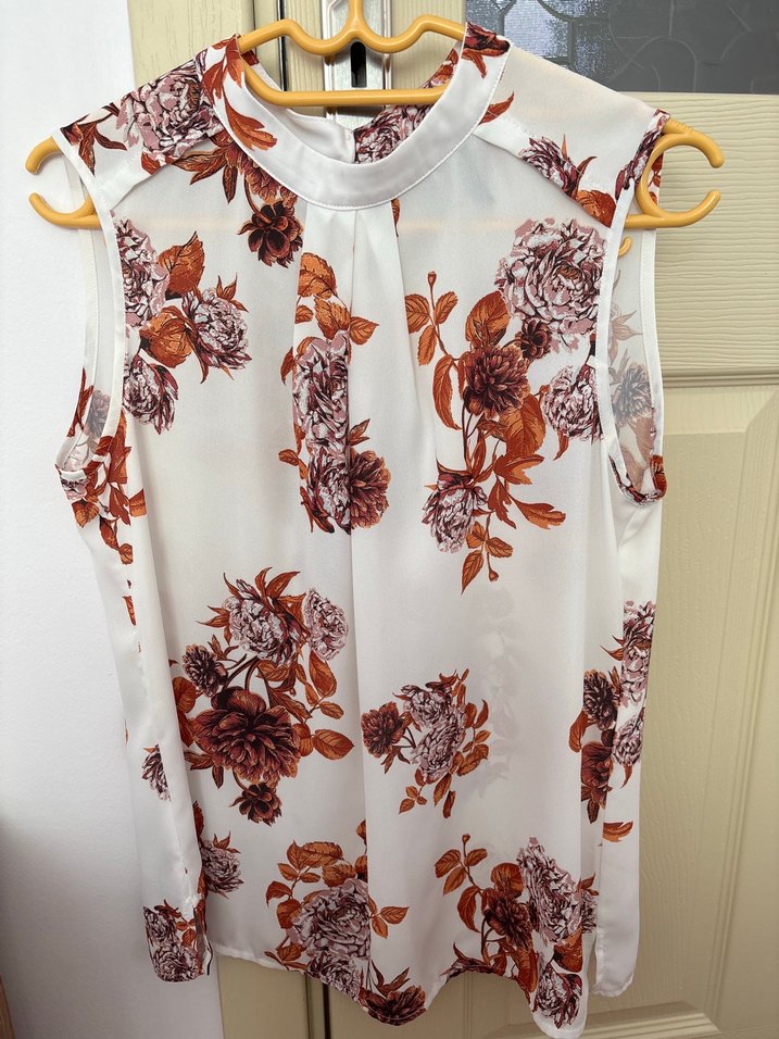 Düğmeli Çiçekli  Gömlek / CHİMA - Görsel 3