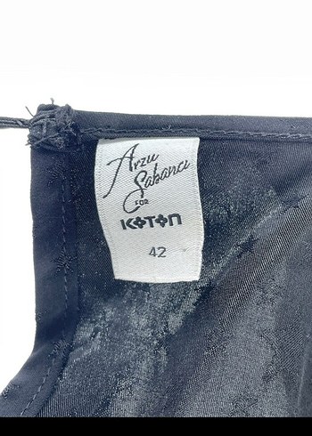 42 Beden mavi Renk Lacivert Keten Kadın Uzun Kollu Bluz
