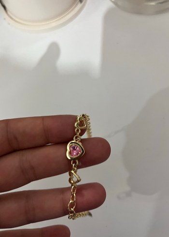 Diğer Altın Renk Zincir Detaylı Kadın Bileklik