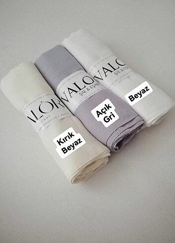 Valorscarf Pamuk Kraş Şal 