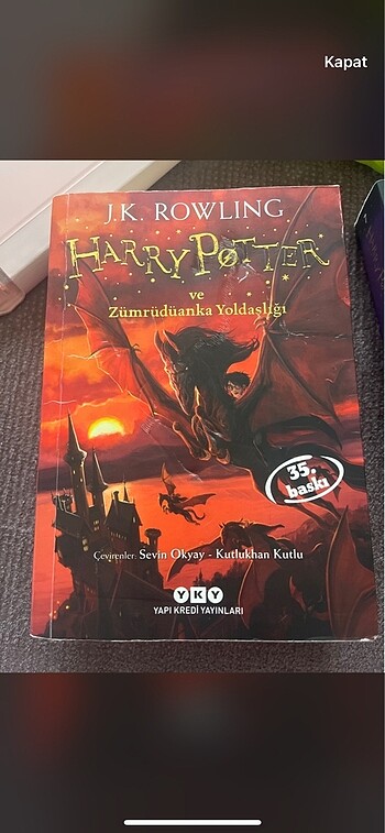Harry potter kitap seti