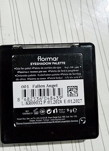  Beden Flormar far paleti 