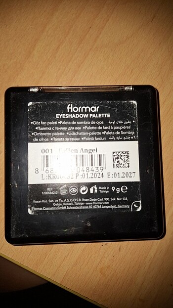 Beden Renk Flormar 001 fallen Angel