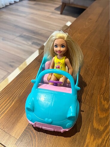 Chelsea with Car