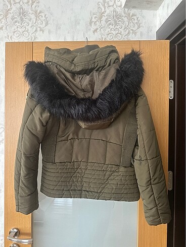 46 Beden haki Renk Kısa mont