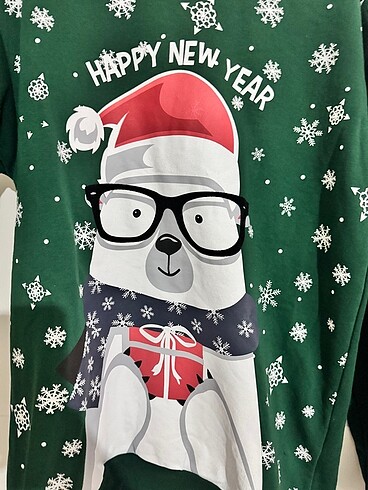 LC Waikiki Happy new year yeni yıl sweat
