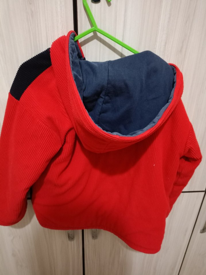 Kız Çocuk Renkli Düğmeli Ceket - Görsel 4