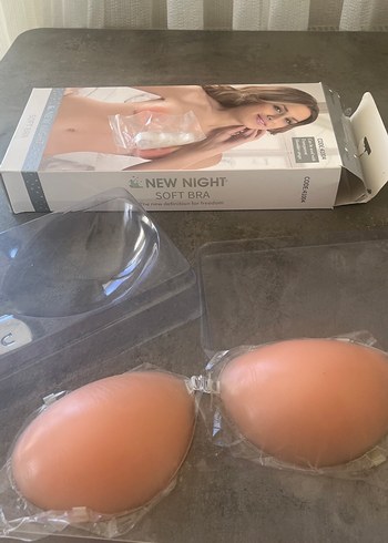 Bej Soft Bra - New Night