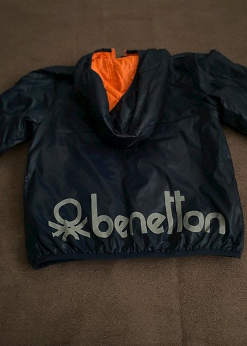 Benetton Cocuk Kapusonlu Sisme Ceket