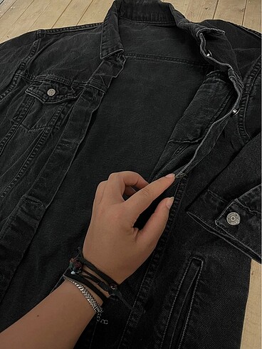 36 Beden siyah Renk Siyah Oversize Kot Ceket