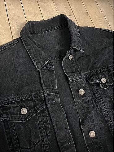 Siyah Oversize Kot Ceket