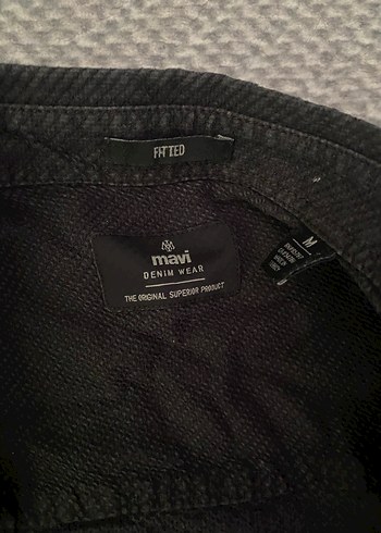 Siyah Keten Erkek Gömlek Uzun Kollu - Görsel 2