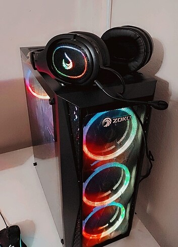 Asus Masaüstü Bilgisayar İşlemci ryzen 5 3600x Anakart msi B550 gamin
