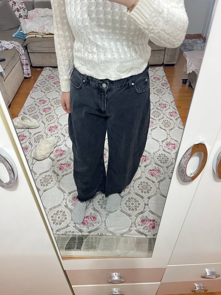 Balon model füme kot pantolon 
42 beden
Birkaç kez giyildi - Görsel 2