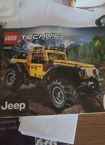 Jeep lisanslı rubicon lego
