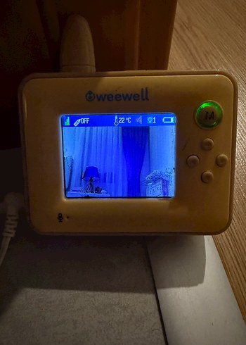 WEEWELL BEBEK KAMERASI VE TELSİZİ WMA820 - Görsel 3