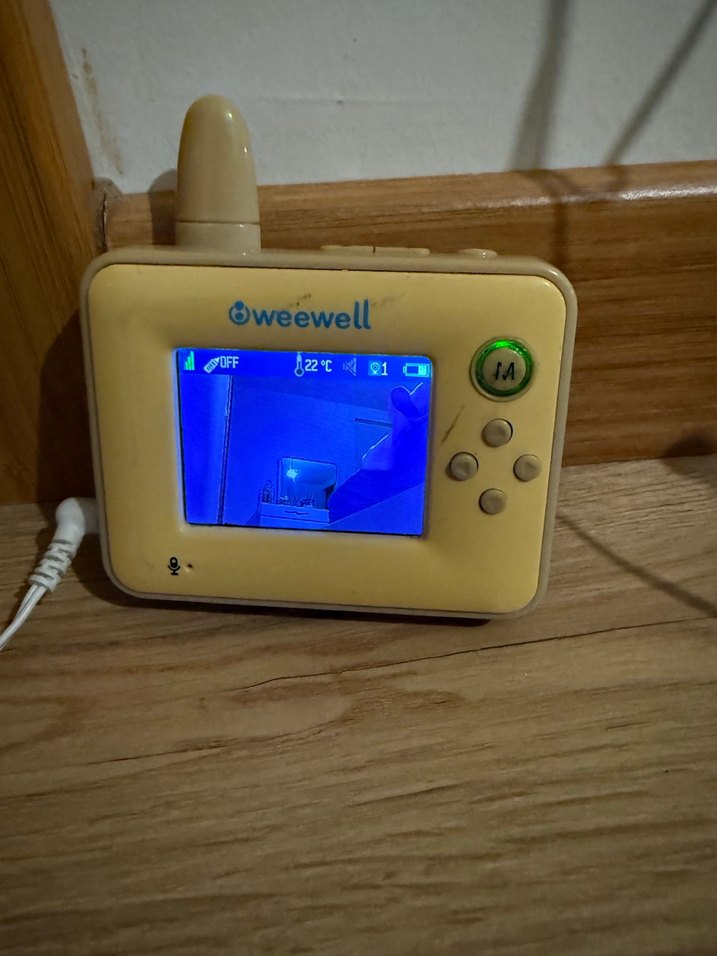 WEEWELL BEBEK KAMERASI VE TELSİZİ WMA820 - Görsel 5