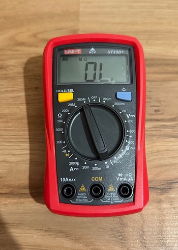 UNI-T MULTİMETRE UT330+ - Görsel 2