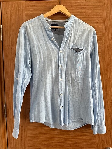 Pull&Bear Mavi Gömlek