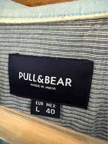 Pull and Bear Pull&Bear Mavi Gömlek