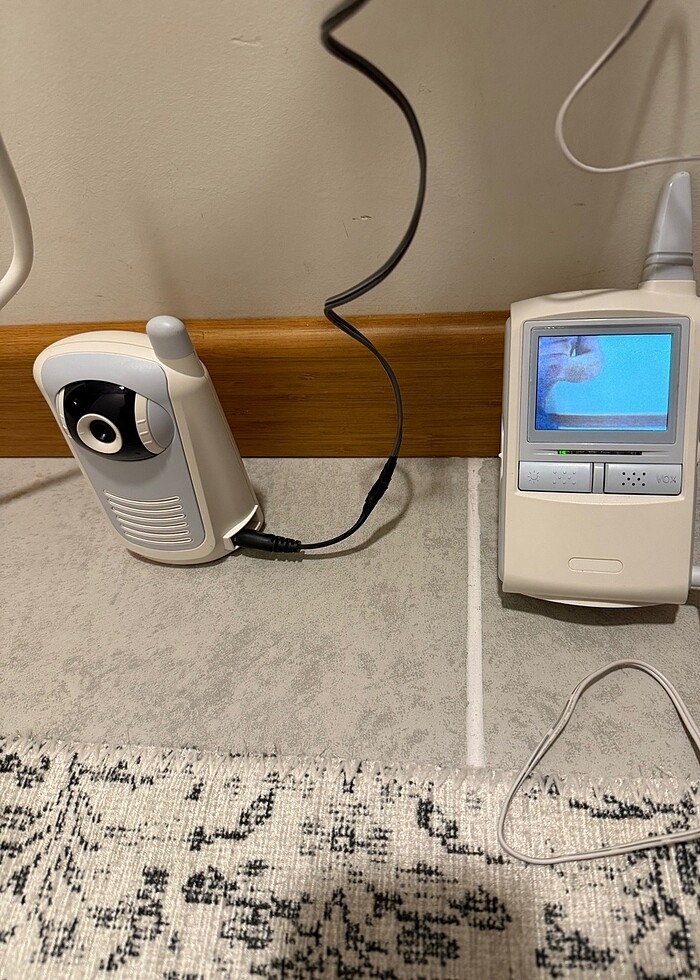 Belçika Malı Bebek Telsiz Kamerası - Görsel 2
