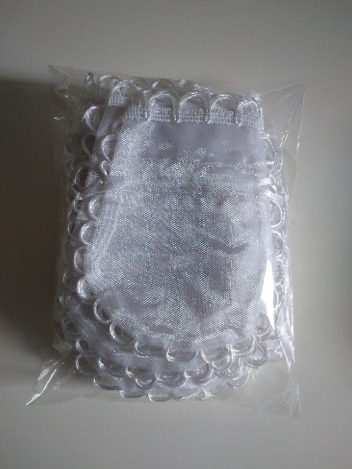Beyaz Organze / Tül Keseler - Görsel 2