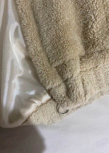 Dilvin Bej Peluş Kadın  Ceket - Görsel 2