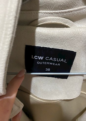 Bej Süet Kadın Deri Ceket - Görsel 4