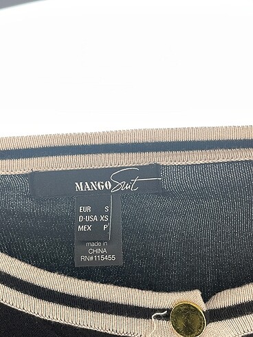 s Beden siyah Renk Mango Hırka %70 İndirimli.