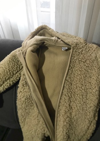 Kürk Detaylı Krem Bebek Tulumu - Görsel 2