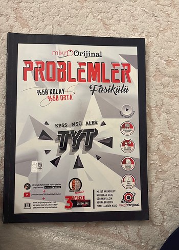 MikroOrijinal TYT Problemler Fasikülü
