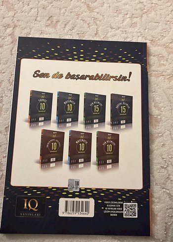 IQ Yayınları TYT Türkçe 10 Deneme Kitabı