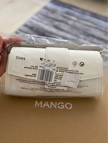 xxl Beden beyaz Renk Mango çanta