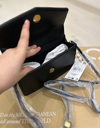 xxl Beden siyah Renk Mango çanta